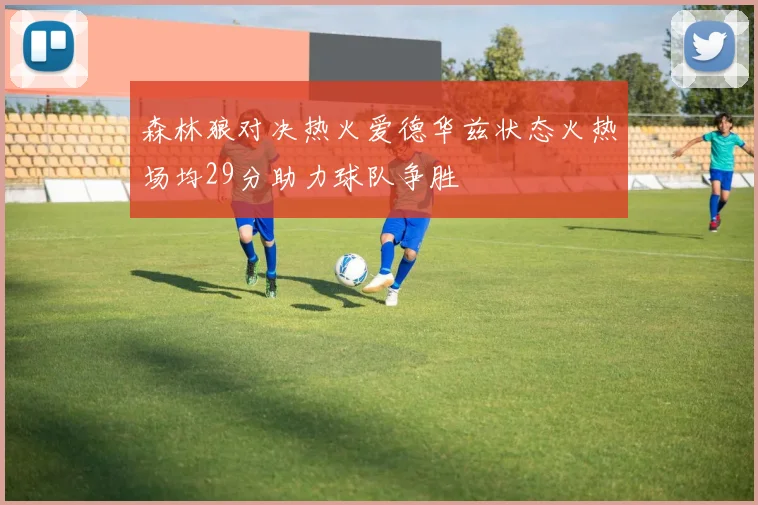 森林狼对决热火爱德华兹状态火热场均29分助力球队争胜